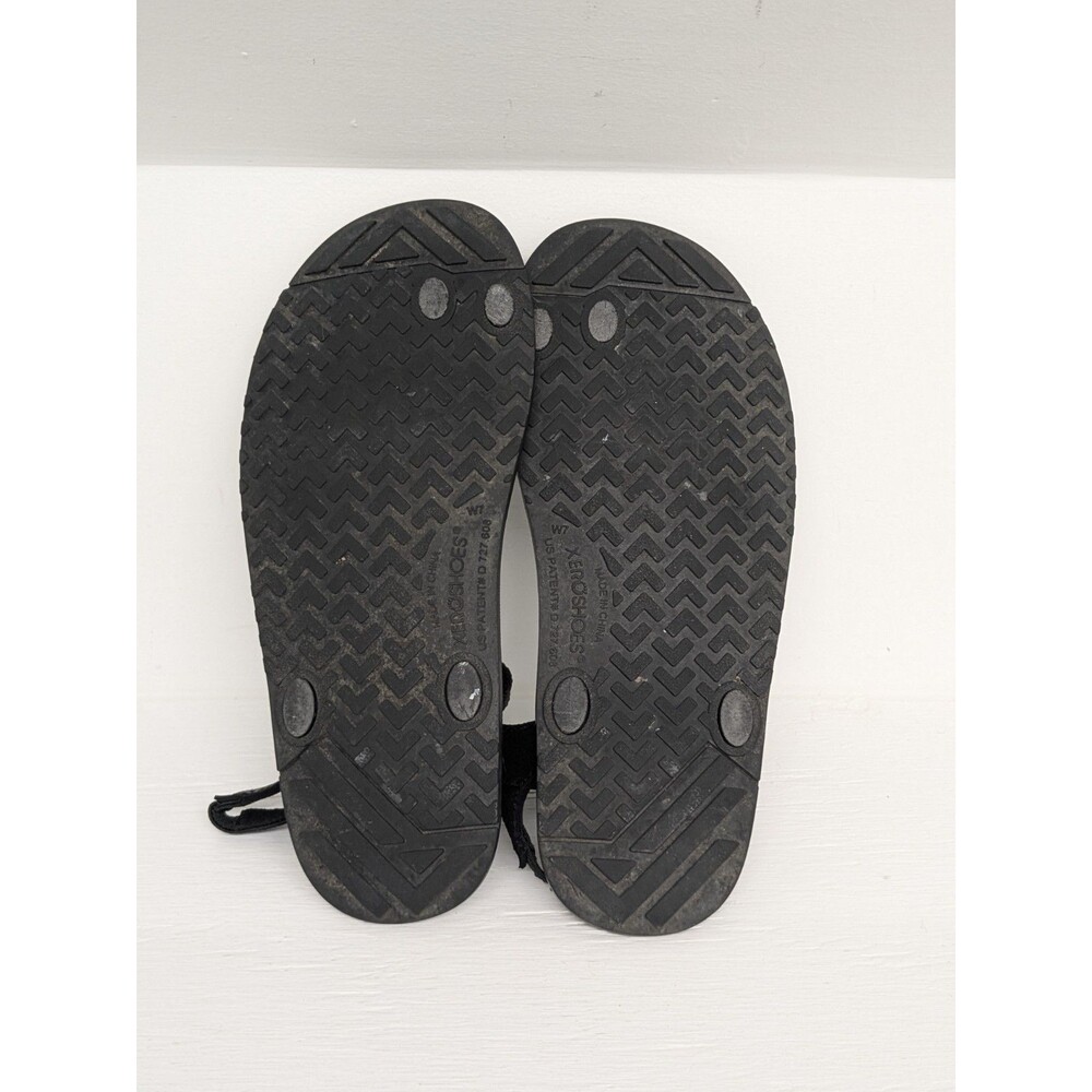 Xero Shoes Women's Black Slip On Flat Sandals Size 7 Hook Loop Closure - Picture 6 of 7